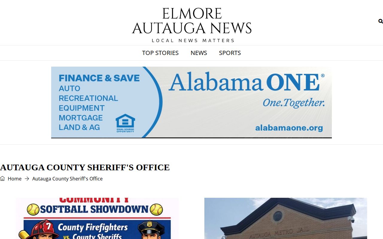 Autauga County crime news local ACSO story archive